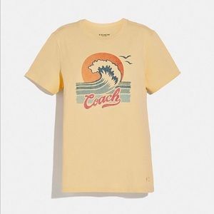 Coach Waves Tee